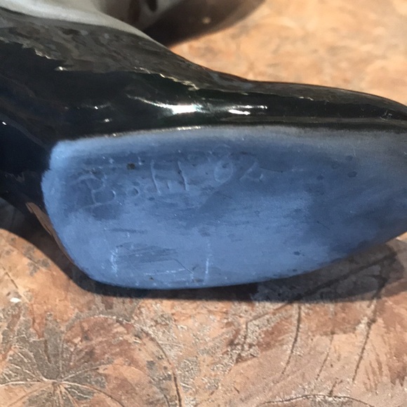 Vintage Victorian ceramic lace up boot collectible - Picture 8 of 9